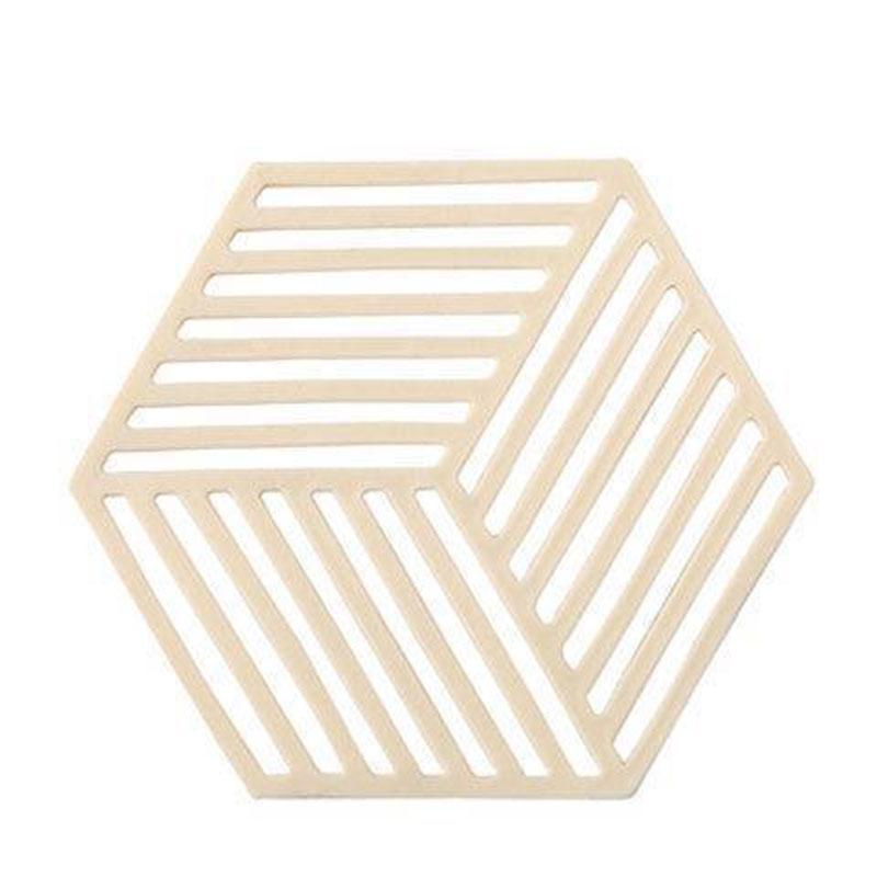 1/2/4/8pcs Household Geometric Shape Silicone Coaster High Temperature Resistant Table Mat Insulation Pad Anti-scald Coaster Non-slip Drink Coaster