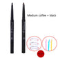 Waterproof sweatproof natural lasting non-fading gift eyebrow knife double-headed eyebrow pencil