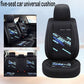 Fully surrounded car seat cushion comfortable leather car seat four seasons universal color printing