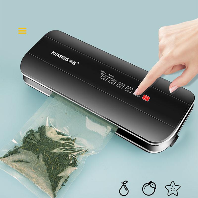 Household Small Food Preservation Machine Fully Automatic Vacuum Compression Bag Plastic Packaging Machine