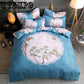 Bedding household items set four sets of comfortable cotton printed quilt bedroom