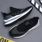Spring Men's Shoes Trend All-match Casual Running Shoes Soft Sole Breathable Lightweight Shock-absorbing Sports Sneakers