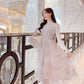 Fashion mesh gown sequin dress women autumn and winter dress plus size slim knitted dress woman