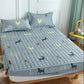 Thickened Quilted Mattress Cover Single-piece Bed Cover Protective Cover Home Sleeping Pad Mattress Cover Double 1.8m Bed Dust Cover All-inclusive