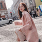 Mink Fleece Women's Coat Winter Loose Women Mid-length Woolen Coat