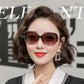 Polarized Ladies Sunglasses Round Face Sunglasses Anti-UV Fashion Trend Sunscreen Summer Big Face Driving Glasses