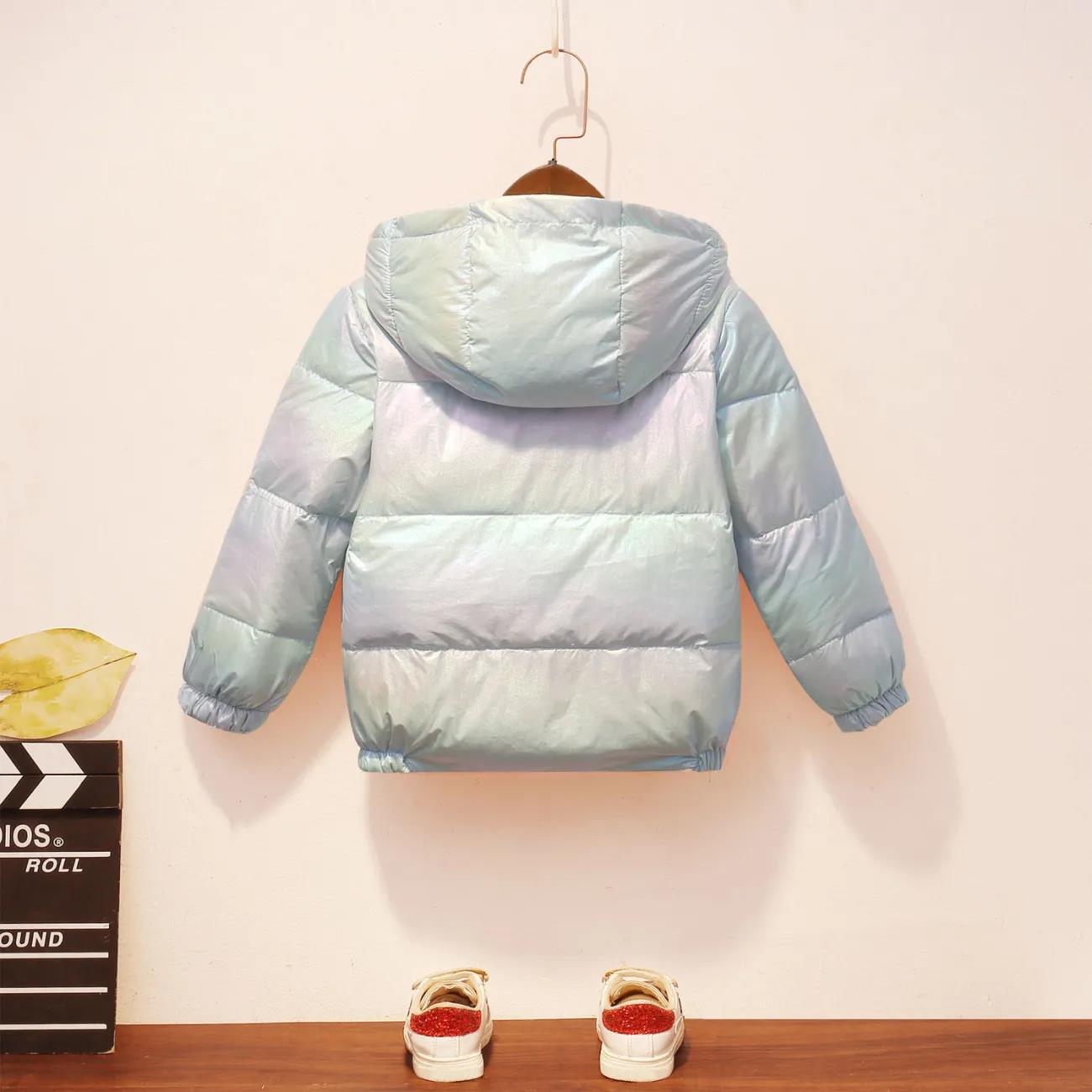 White Duck Down Girl's Down Jacket Autumn and Winter Colorful Short Windproof Warm Jacket