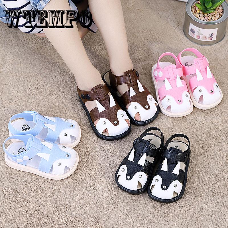 Summer Children Kids Boys Girls Sandals Beach Flat Sport Casual Sandals Shoes Sneakers