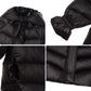 Girls' Cotton Clothes Cute Autumn and Winter Thickening Mid-length Children's Jackets Winter Clothes Foreign Style Cotton Clothes Children's Clothes
