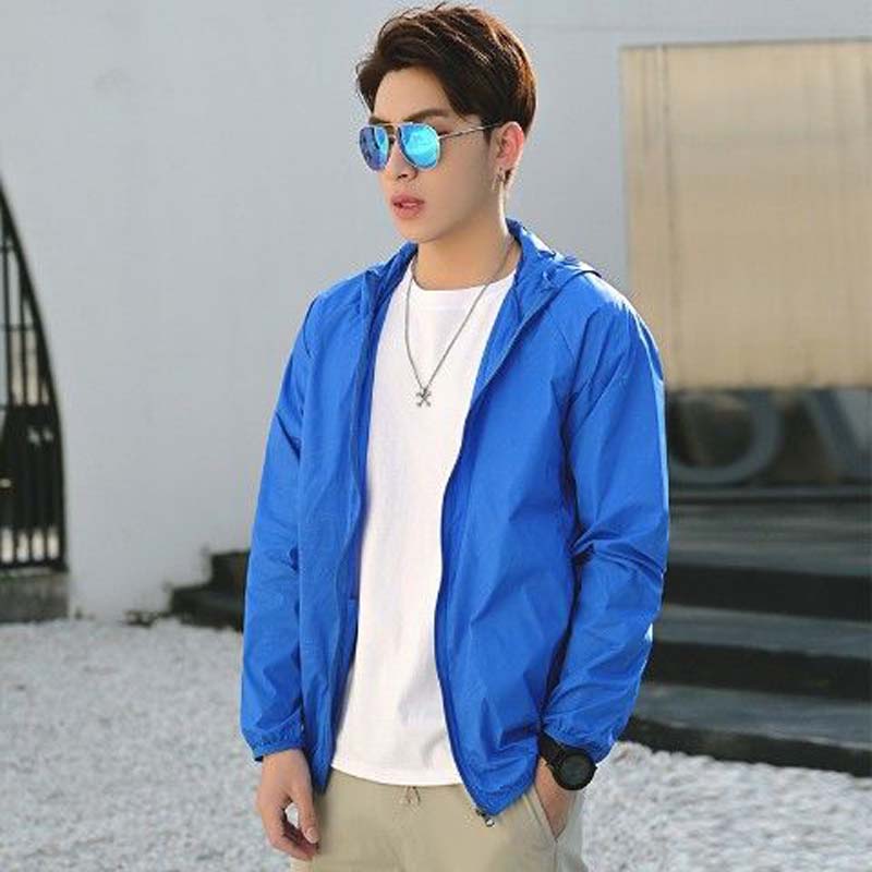 Men's Summer Ultra-thin Breathable Men's Sun Protection Jacket