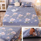 Thick Three-piece Cotton Bed Sheet Pillowcase Non-slip Protective Cover Cotton Bedspread Mattress Cover