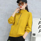 Spring Stand Collar Zipper Jacket All-match Casual Sweatshirt Women's Solid Color Pocket Letter Printed Jacket