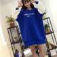 Women's Winter Loose Hip-hop Style Sweater Thick Stitching Long-sleeved Blouse