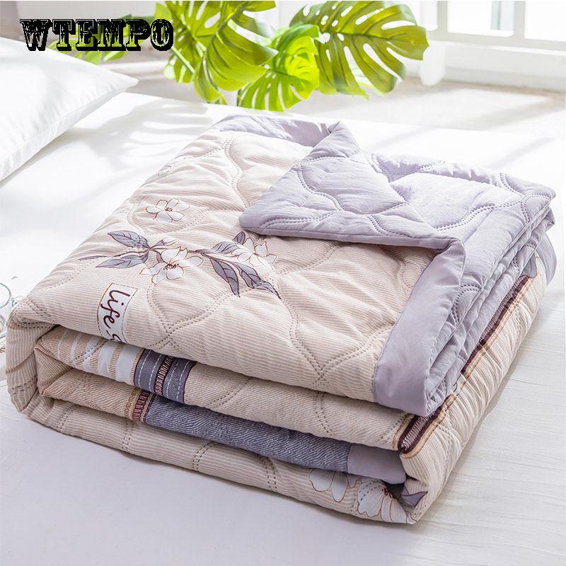 WTEMPO Comfortable Air Conditioning Is Replaced By Cartoon Summer Cool Thin Quilt Summer Quilt Core
