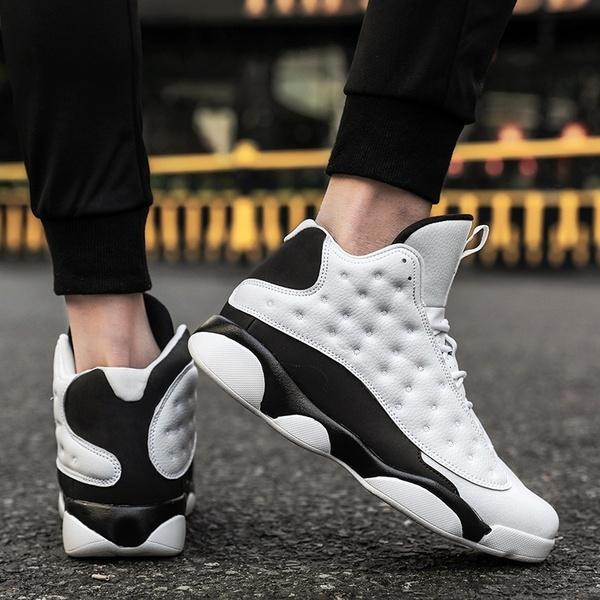 Fashion Men's Comfortable Basketball Shoes Sport Running Shoes Sneakers Men's Boots Size 39-46