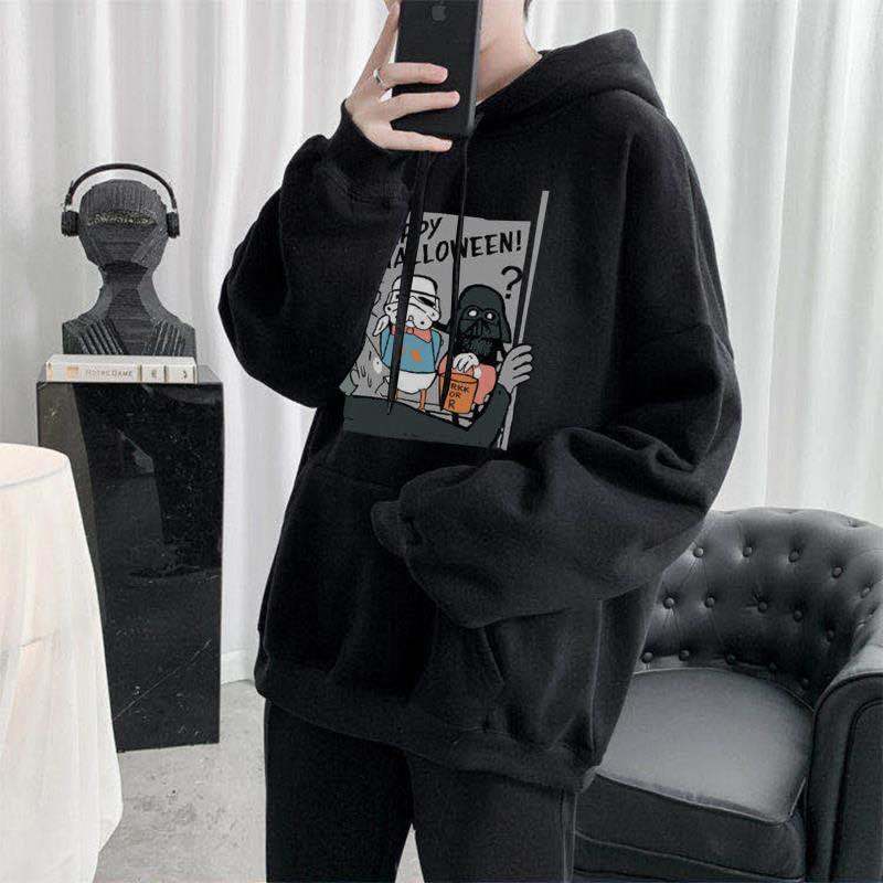 Sweater Men's Hooded Loose Spring and Autumn Thin Jacket Student Trend Couple Jacket