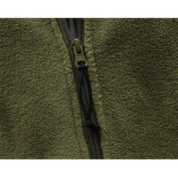 Spring Men's Jacket Polar Fleece Double Sided Fleece Lightweight Warm Jacket Hooded Sweater Loose Outdoor Casual Jacket