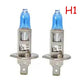 2pcs Ultra-white Car Front Headlight Xenon Lamp H4 H7 H1 H3 12V 100W Halogen Lamp Super Bright Spotlight Car Accessories Far and Near Beam Lamp