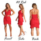 Women Sexy Backless Deep V neck Dress Party Evening Pencil Dress Tassels Slim Dress Sexy Wome
