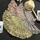 Female Simple Elastic Waist Short Vintage Holiday Skirt Slim Elegant Streetwear Floral Print A-line Miniskirt