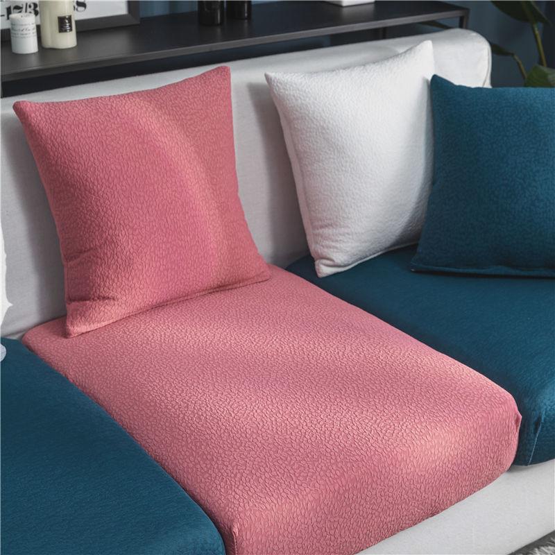 1/2/3/4 Seats Stretch Sofa Cushion Cover for Pet Kids Waterproof Furniture Protector  Spandex Washable Removable Slipcover