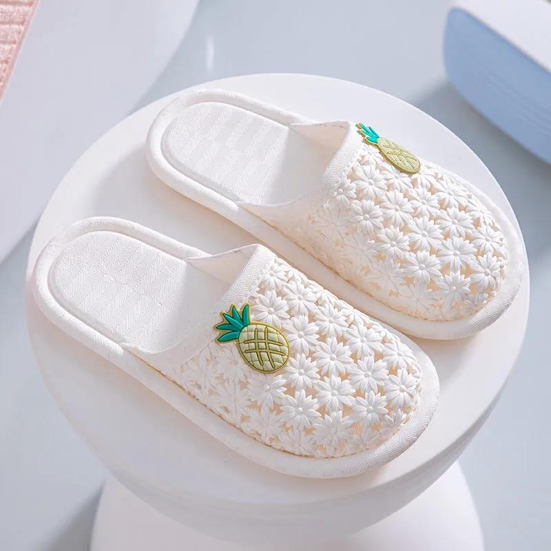 Women's Non-slip Indoor Slippers Summer Soft Bottom Outer Wear Slippers