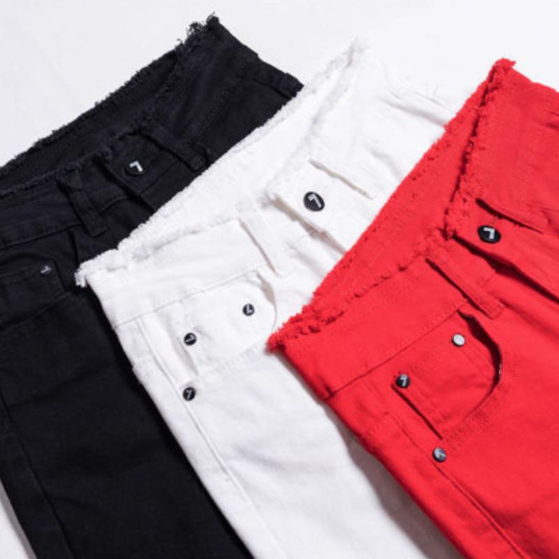 Slim Jeans Women's Summer Pants Stretch Slim Flared Pants Women's High Waist Drape Thin Nine-point Pants