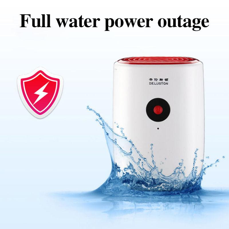 0.8L Smart Dehumidifier One Key Switch Air Dryer Silent Moisture Absorption Machine for Basement Cabinet 25W