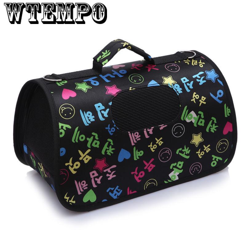 Dog Carrier Portable Pet Backpack Cat Carrier Outgoing Small Dog Travel Bag Soft Pet Carrier