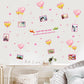 Love pendant photo frame wall stickers living room bedroom creative landscaping wall stickers