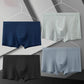 4pcs Men Underwear Modal Cotton Boxers Men's Print Soft Breathable Mid-waist Short Boxers