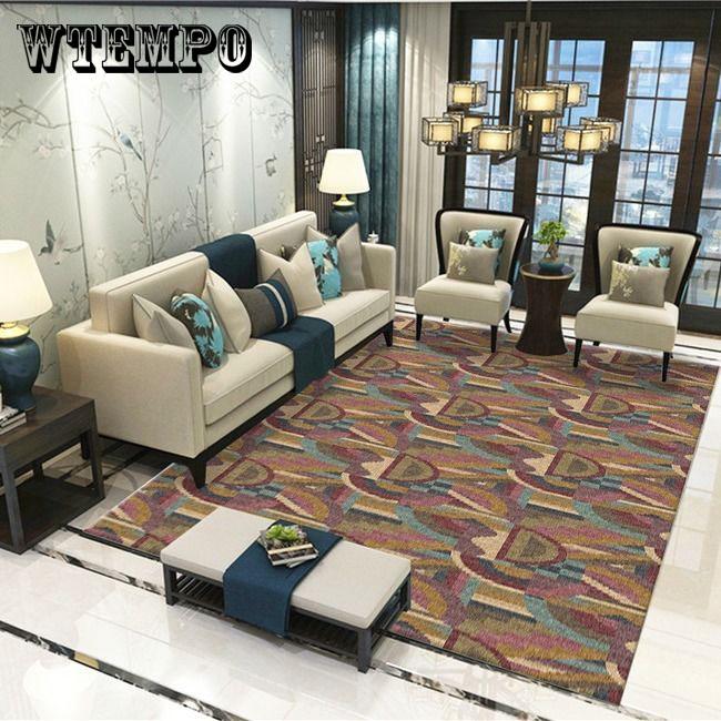 Geometry Moroccan Ethnic Style Bedroom Door Living Room Mat Carpet Bedroom For Living Room