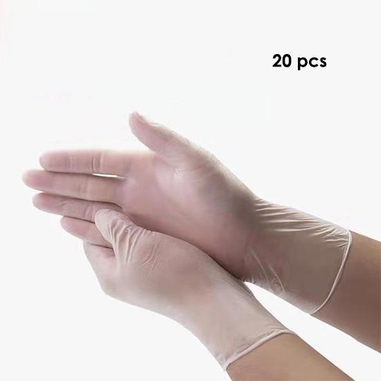 20/50/100 Pcs Disposable Transparent Nitrile Gloves Dish Washing Anti Dirty Oil Protective Women Men