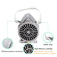 Gas mask spray paint chemical activated carbon mask anti-odor dustproof industrial safety gas mask
