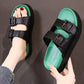 High-end Thick-soled Slippers Women Summer Outing All-match Fashion Korean Fairy Sandals for Outer Wear