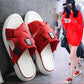 Non-slip Fashion Women's Sandals and Slippers Summer Wear Students Korean Wild Net Red Thick-soled Slippers