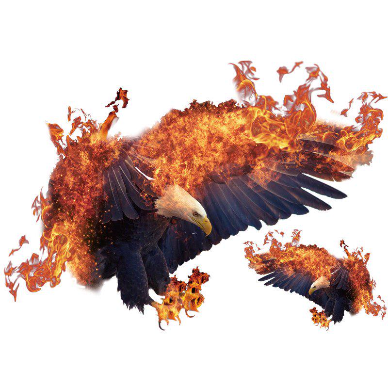 [sticker ]Anger Eagle Animals Wall Stickers For Kids Rooms Boy Bedroom Living Room Home Decor Art D