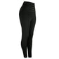 Women's High Waist Button Casual Pants Black Skinny Leggings Pencil Pants Thin Fitness Jogging Wear Yoga Pants