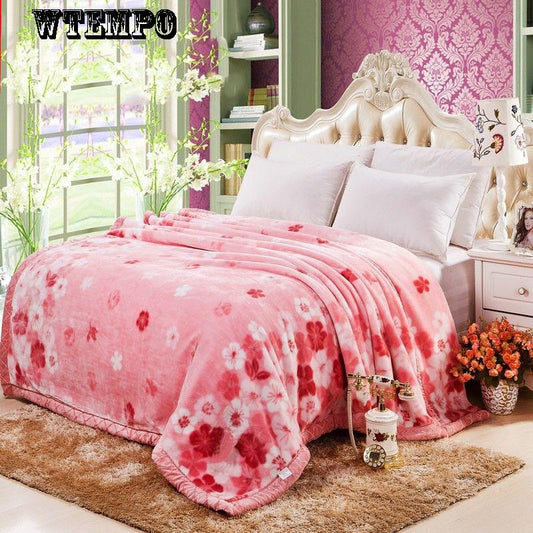 Brand Winter Carpet Wedding Blanket Fashion Cashmere Blanket Bedding Double Thick Blanket