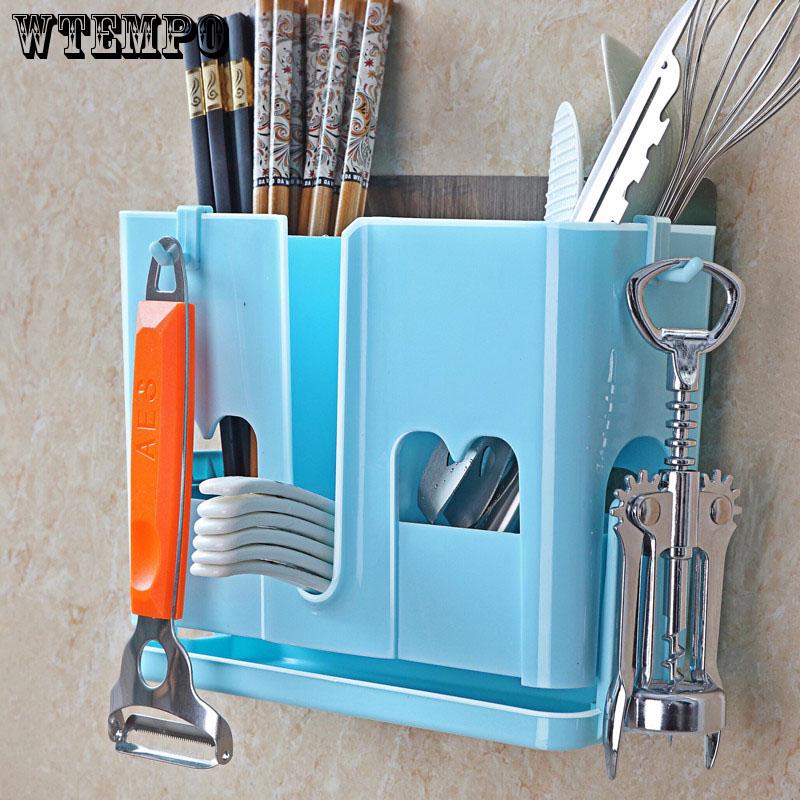 Storage Rack Kitchen Drain Chopsticks Cage Hanging Chopsticks Cutlery Tableware Storage Box