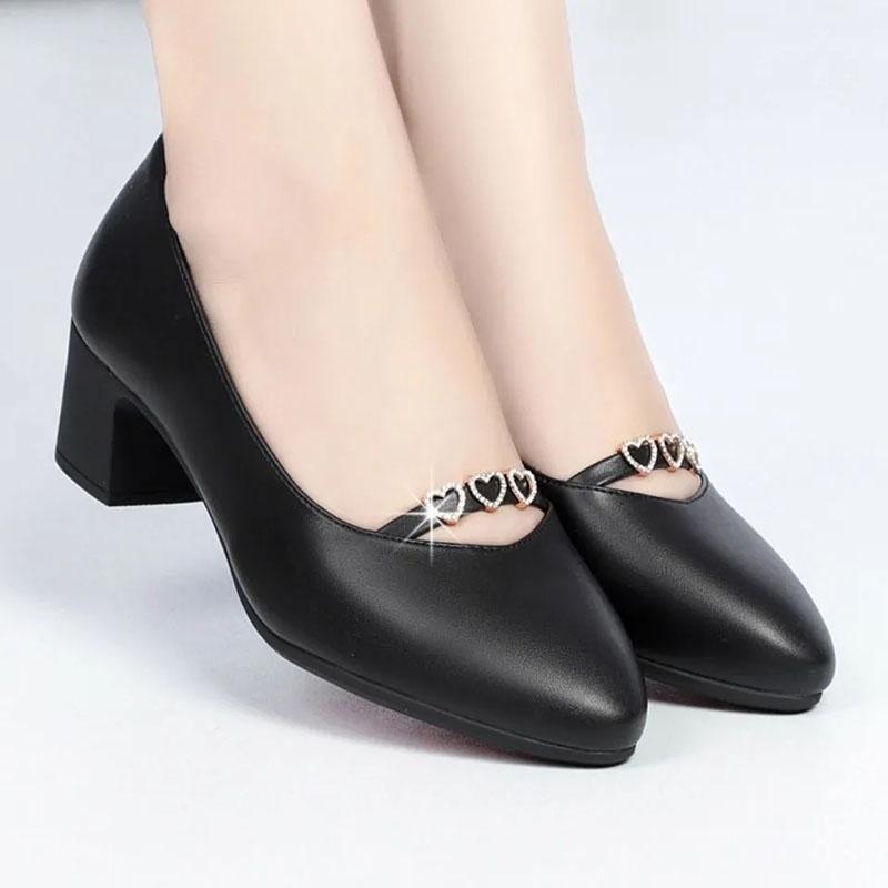 Soft Shoes Women's Sandals Spring and Summer Soft Bottom Cozy Women's Shoes Work Shoes Single Shoes