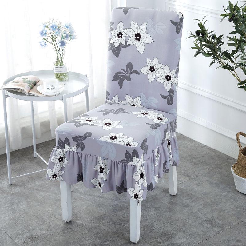 Elastic Slipcovers Chair Covers Stretch Removable Dining Chair Cover With Backrest Modern Kitchen
