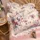 High-grade Cotton Princess Pillowcases A Pair of Floral Print Large Pillowcases 48*74cm Bedding