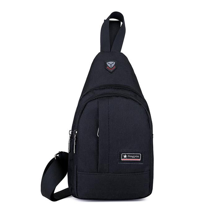 Summer Holiday Oxford Cloth Fabric Crossbody Bags For Men Messenger Chest Bag Pack Casual Bag Waterp