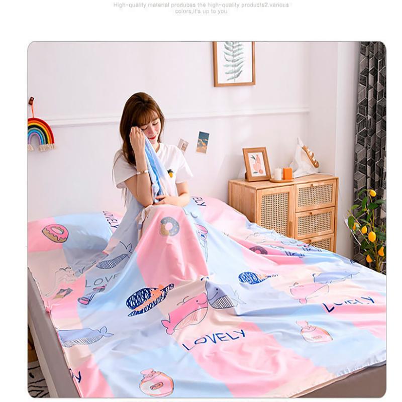 Travel Dirty-friendly Sleeping Bag Hotel Single Double Anti-dirty Sheets Traveling Travel Portable Adult Sleeping Bag