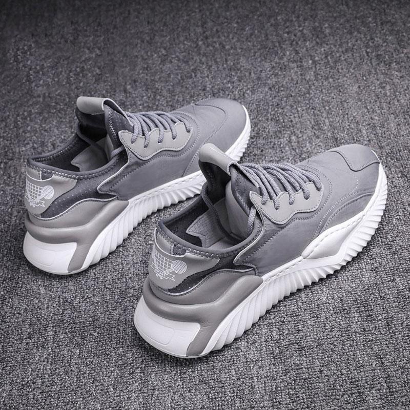 2021 Spring Summer Men's Breathable Sports Shoes All-match Sports Leisure Mesh Panel Shoes Men's Running Shoes