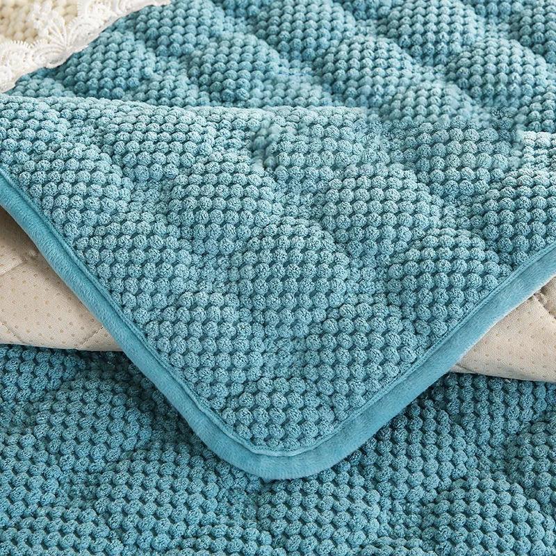 Modern Minimalist Sofa Cushion Four Seasons General Non-slip Fabric Sofa Cover Cover High-end Thick Cushion Cover Cloth Backrest Towel