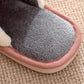 Women's Winter Warm Plush Indoor Cotton Slippers Home Household Non Slip Soft Flat Fur Slippers