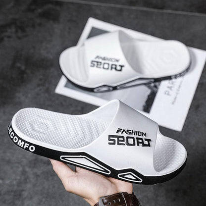 Men's Summer Outdoor Slippers Thick Bottom Non-slip Wear-resistant Indoor Slippers