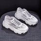 Sneaker Shoes Women Platform Shoes Summer White Wedges Sneakers Ladies Trainers Chunky Sneakers Women  Shoes